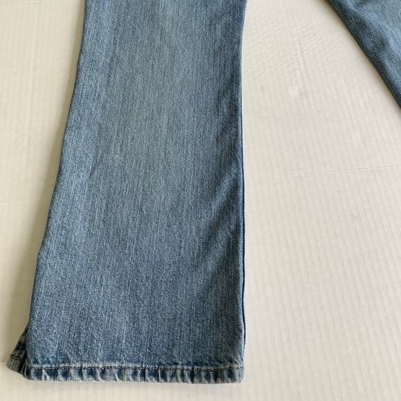 Boston Proper Jeans Women’s 10S 100% Cotton Split Ankle Medium Wash Short - Picture 12 of 13